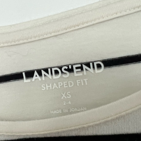 Soft long sleeve striped tee.  Lands End.  Excellent condition. - Picture 3 of 3